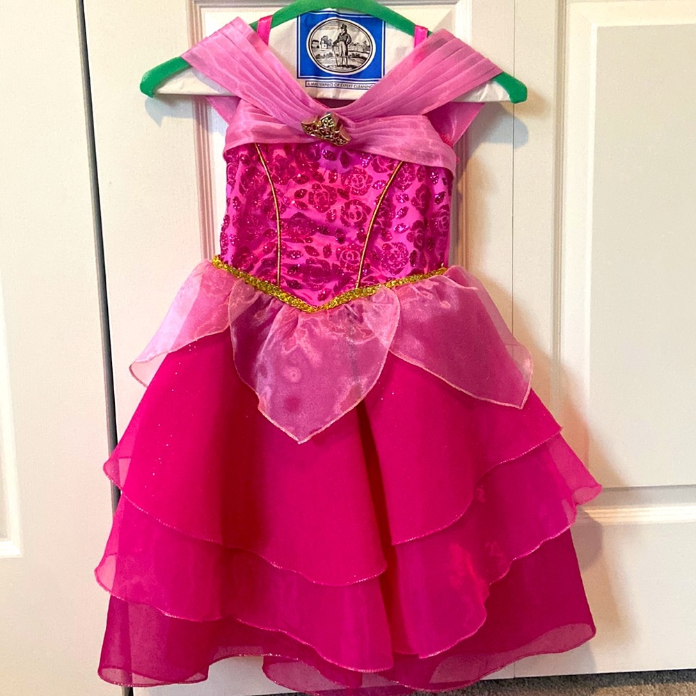 Pink Sleeping Beauty Gown from Bibbidi Bobbidi Boutique